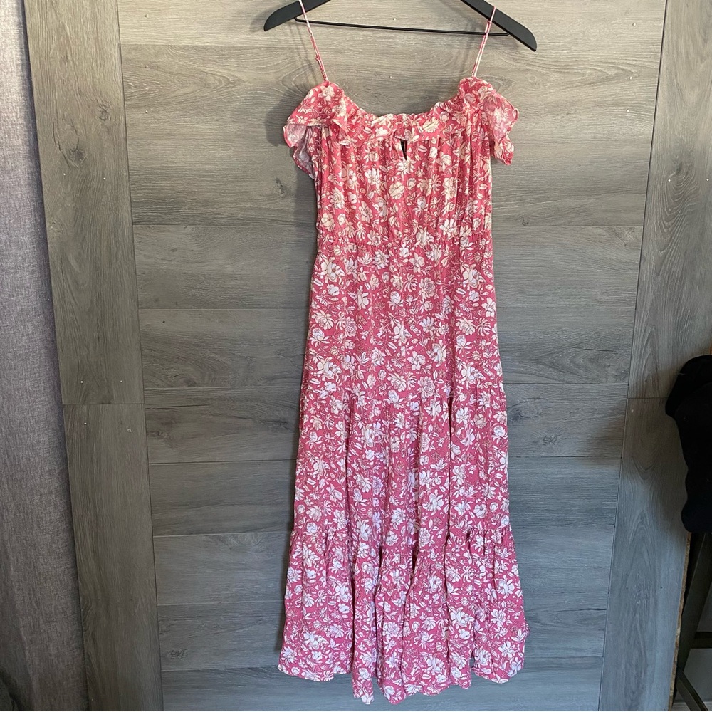 J. Crew Tiered Maxi Dress